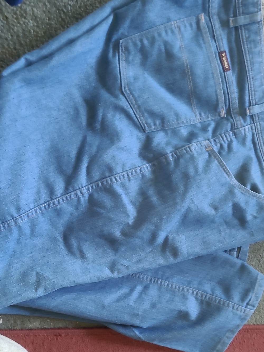 Rustler Relaxed Fit Jeans in Lt Blue 44x30